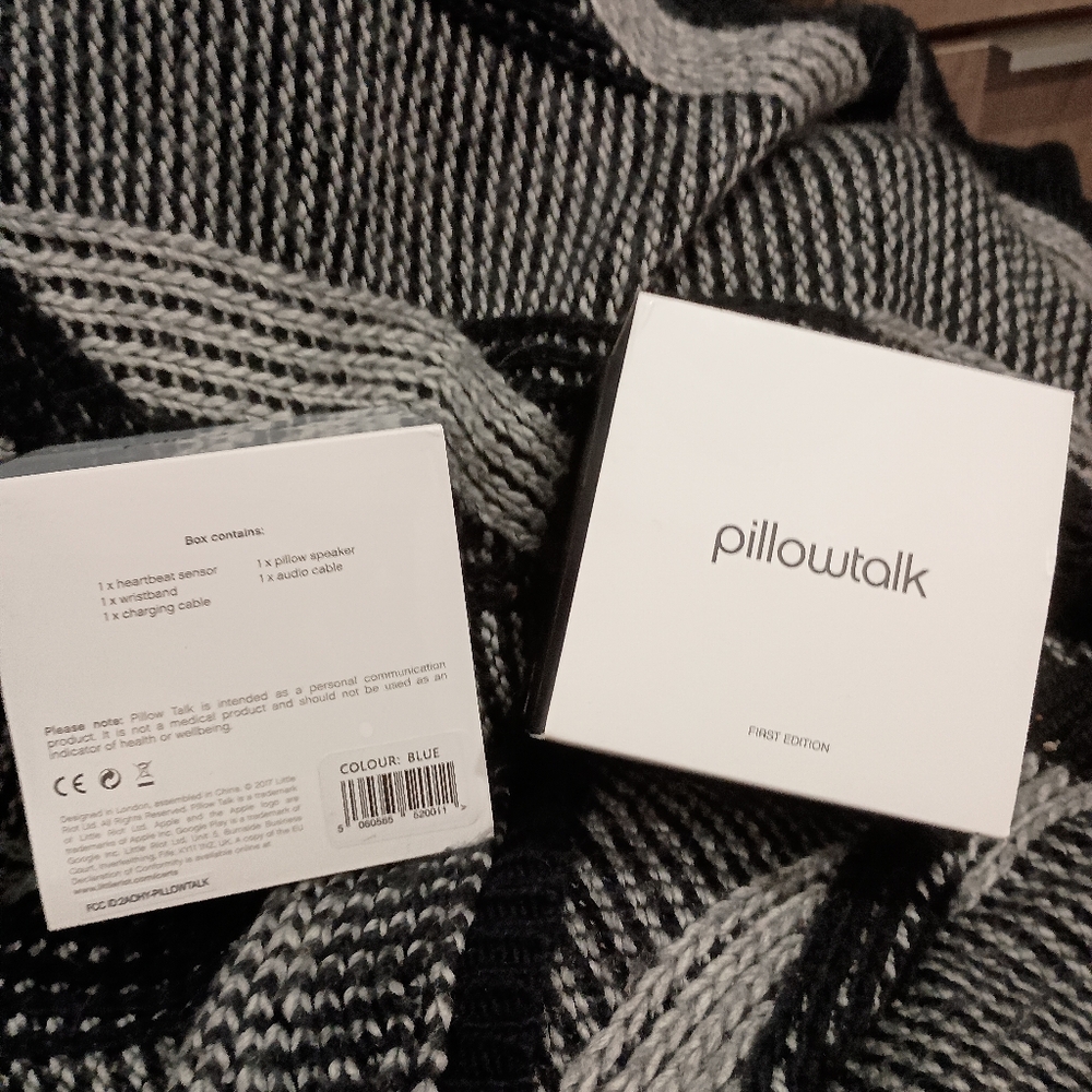 Two a pair of 1st edition pillow talk device